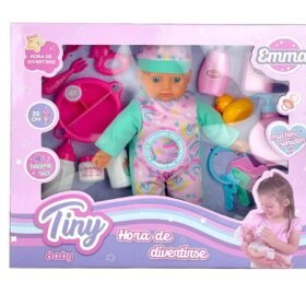 Muñeca Tiny Baby Emma ¡hora De Divertirse!