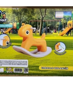 Fun Play Caballito Balancín Infantil Modelo 57032 Naranja