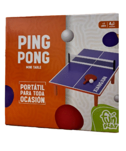 Fun Play Mini Table Mesa De Ping Pong Compacta