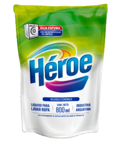 Héroe Líquido para Ropa x800ml