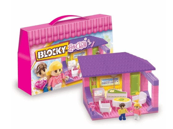Blocky House X 80 PCS - Living - Imagen 2
