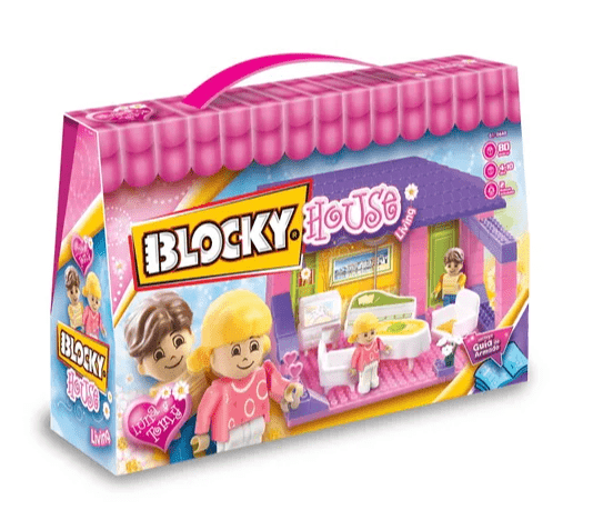 Blocky House X 80 PCS - Living