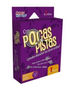 Cartas pocas pistas Bontus