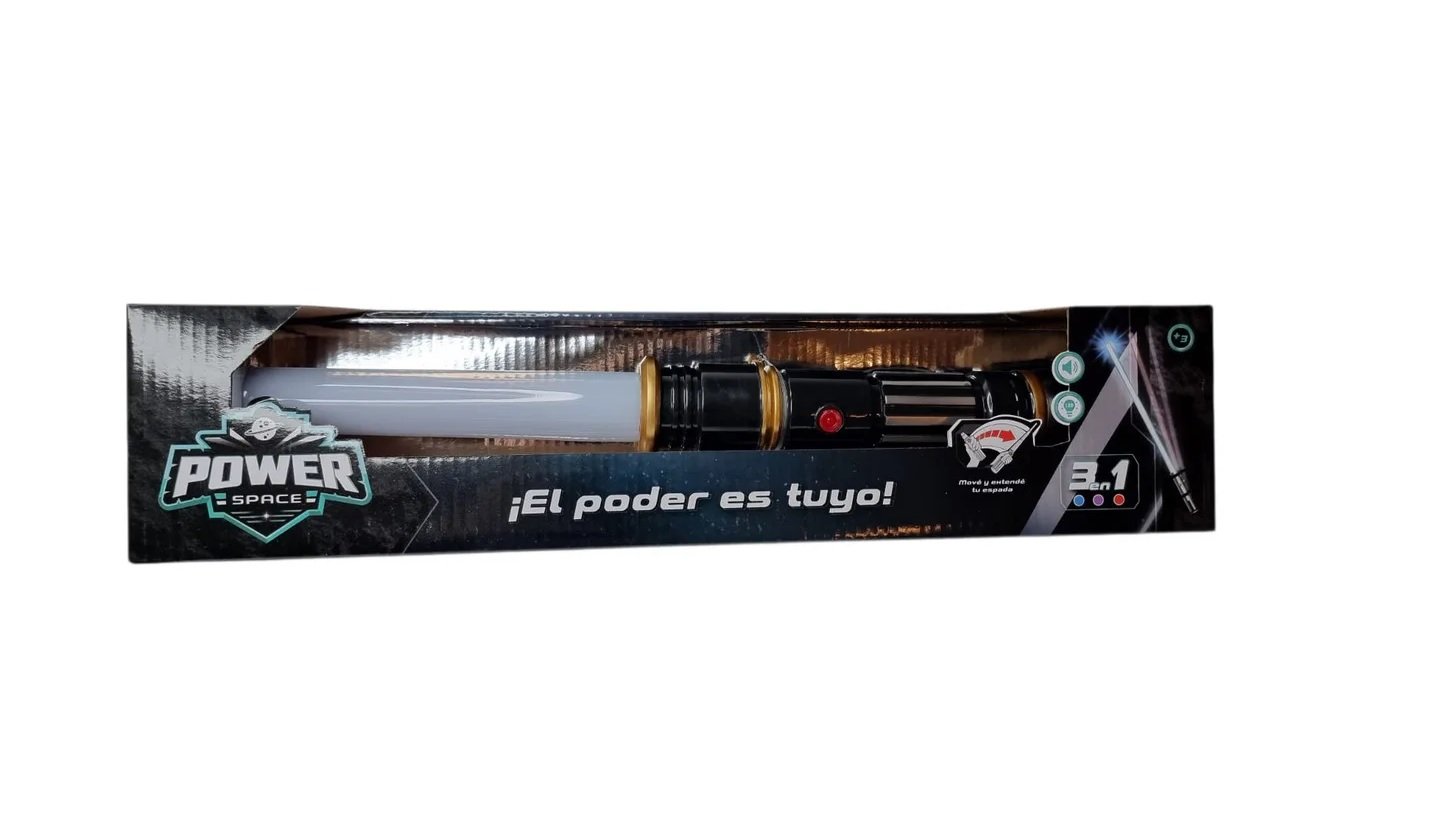 Power Space Sable De Luz 3 En 1