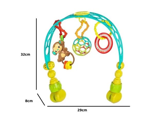 Bright Starts Arco De Juguete Para Bebés Oball Multicolor - Imagen 3
