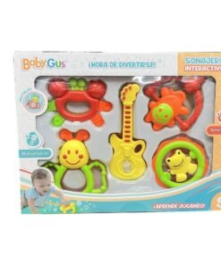 Baby Gus Sonajeros Interactivos x5 piezas 51168