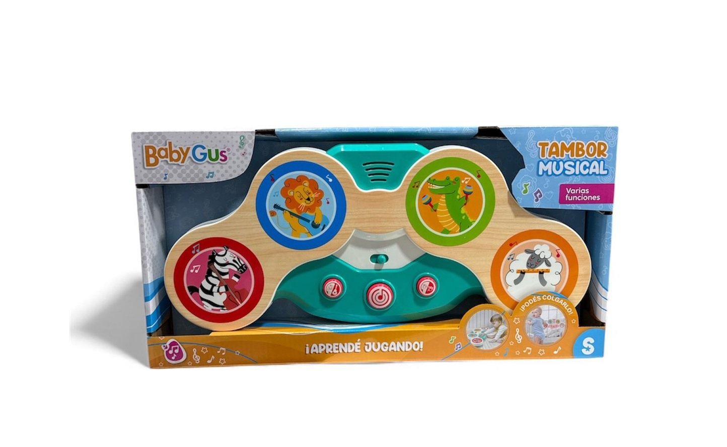 BabyGus Tambor Musical 56997 - Imagen 2