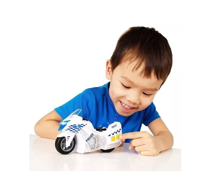 Teamsterz Moto Policia c/Luz y Sonido - Imagen 3