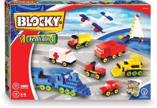 Blocky Vehículos 4 X 380 PCS