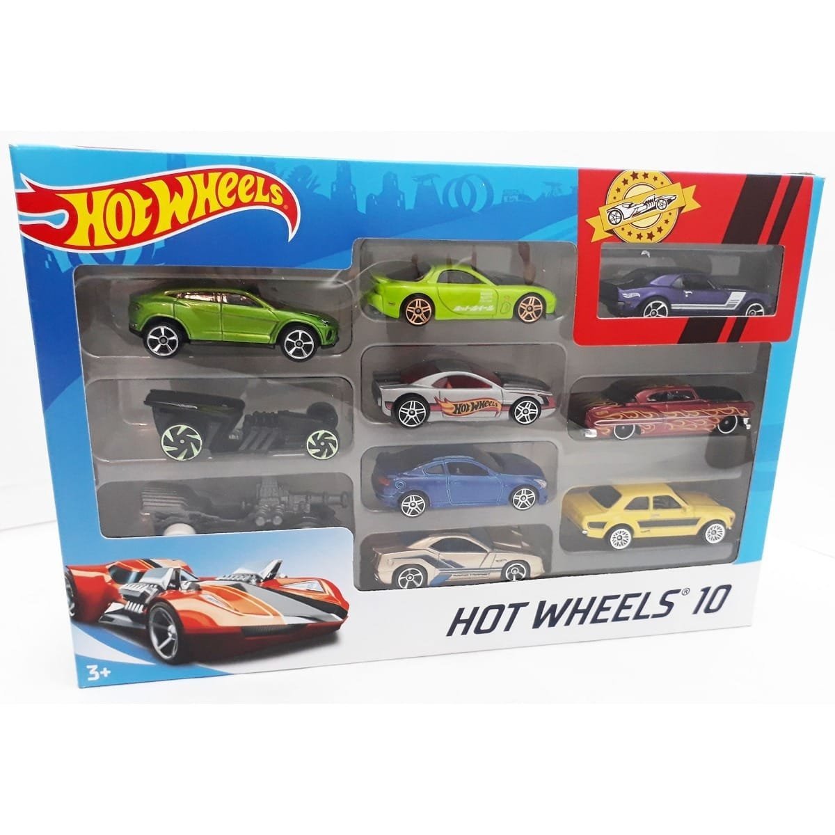 Hot Wheels Set Surtido x10 - Imagen 3