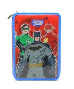 Cresko Cartuchera Set Escolar un Piso Liga de la Justicia LJ268