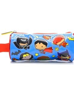 Cresko Cartuchera Tubo de un Cierre Liga de la Justicia Comic LJ275