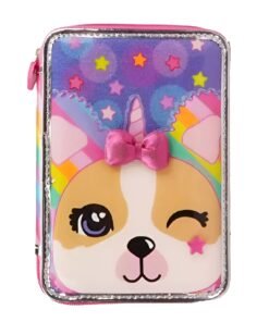 Mushi Simones Cartuchera Set Escolar Un Piso Unicornio SI395