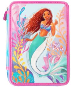 Cresko Cartuchera Set Escolar un Piso La Sirenita EP185