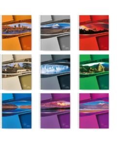 Cuaderno América Anillado Tapa Blanda 16x21 80 hojas