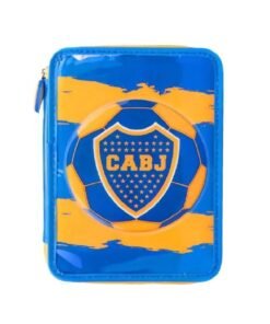Cresko Cartuchera Set Escolar un Piso Boca Juniors BO233