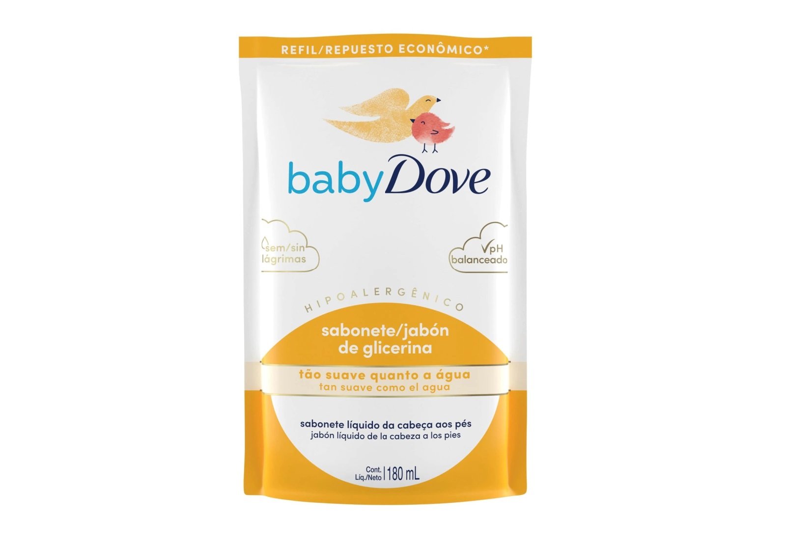 Dove Baby Jabón de Glicerina Hipoalergénico 180ml