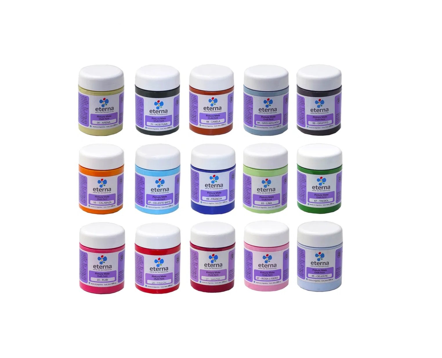 Eterna Chalk Paint pintura mate 100ml.