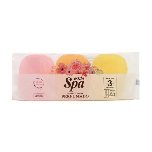 Spa Jabón perfumado x3