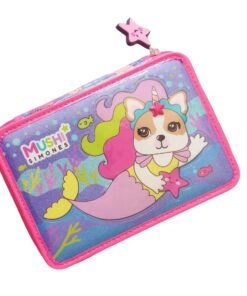 Mushi Simones Cartuchera Set Escolar Un Piso Sirena SI524