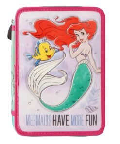 Cresko Cartuchera Set Escolar un Piso La Sirenita EP184