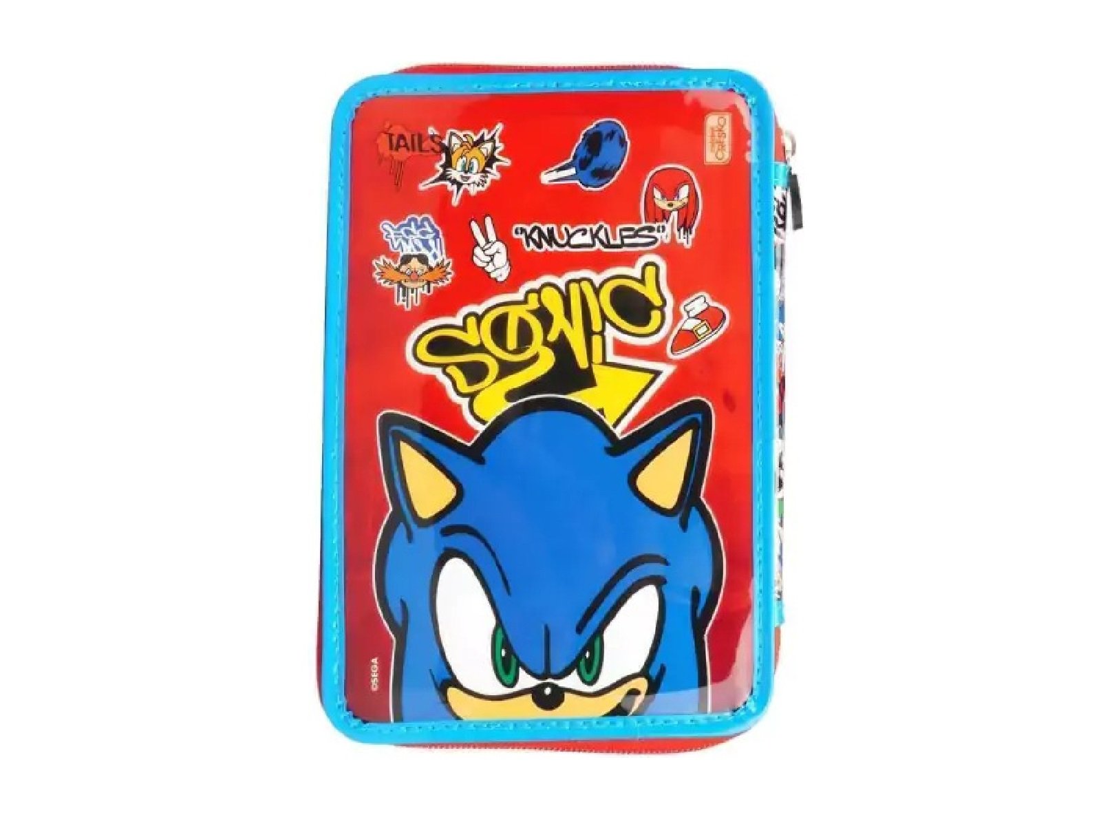 Cresko Cartuchera Set Escolar un Piso Sonic SO218 - Imagen 2