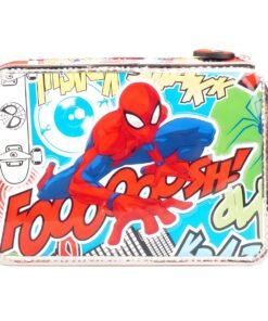 Cresko Cartuchera Set Escolar un Piso Roja Spider-Man HA598