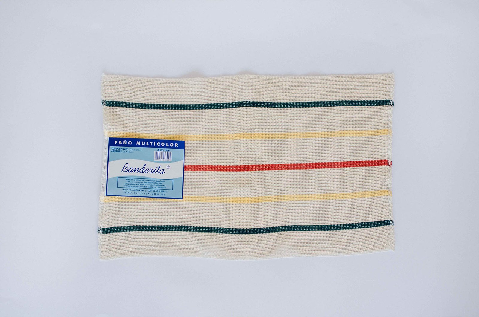 Paño Banderita multicolor 30x48cm