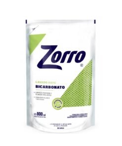 Zorro Jabón Liquido Bicarbonato Lavado Matic 800ml