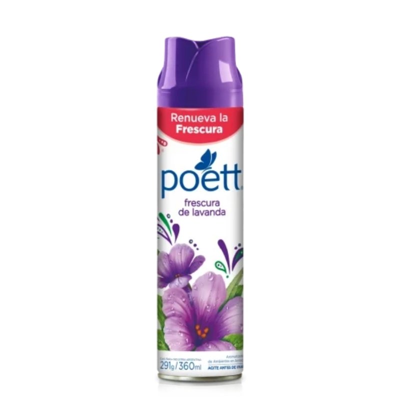 Poett aromatizante de ambientes 360ml Frescura de Lavanda