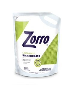 Zorro Jabón Liquido Bicarbonato Lavado Matic 3Lt