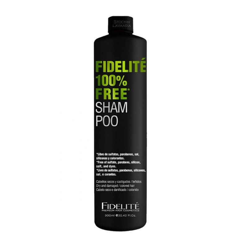 Fidelité Shampoo 100% Free 900ml