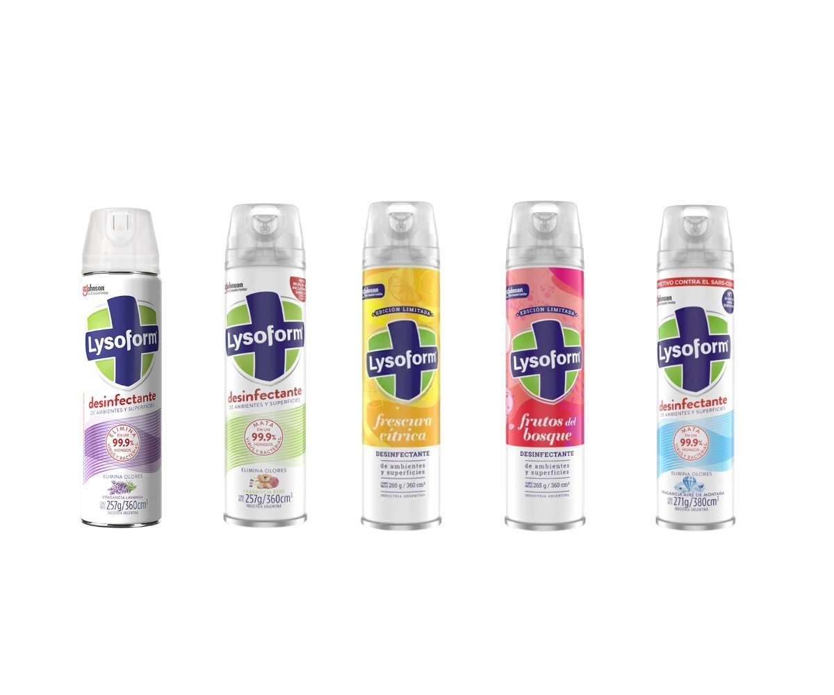 Lysoform aerosol 360cc