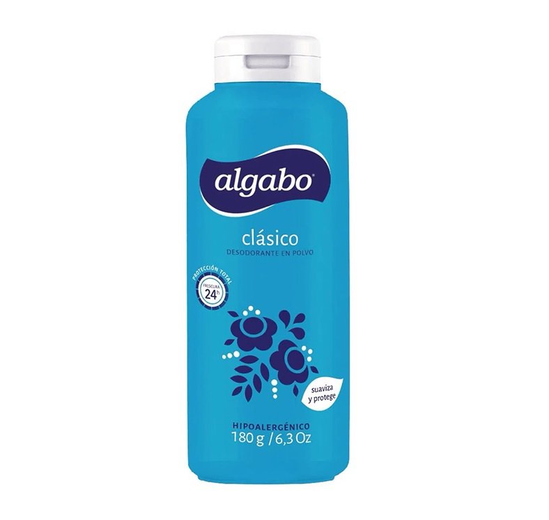 Algabo Desodorante en Polvo Hipoalergénico x180gr