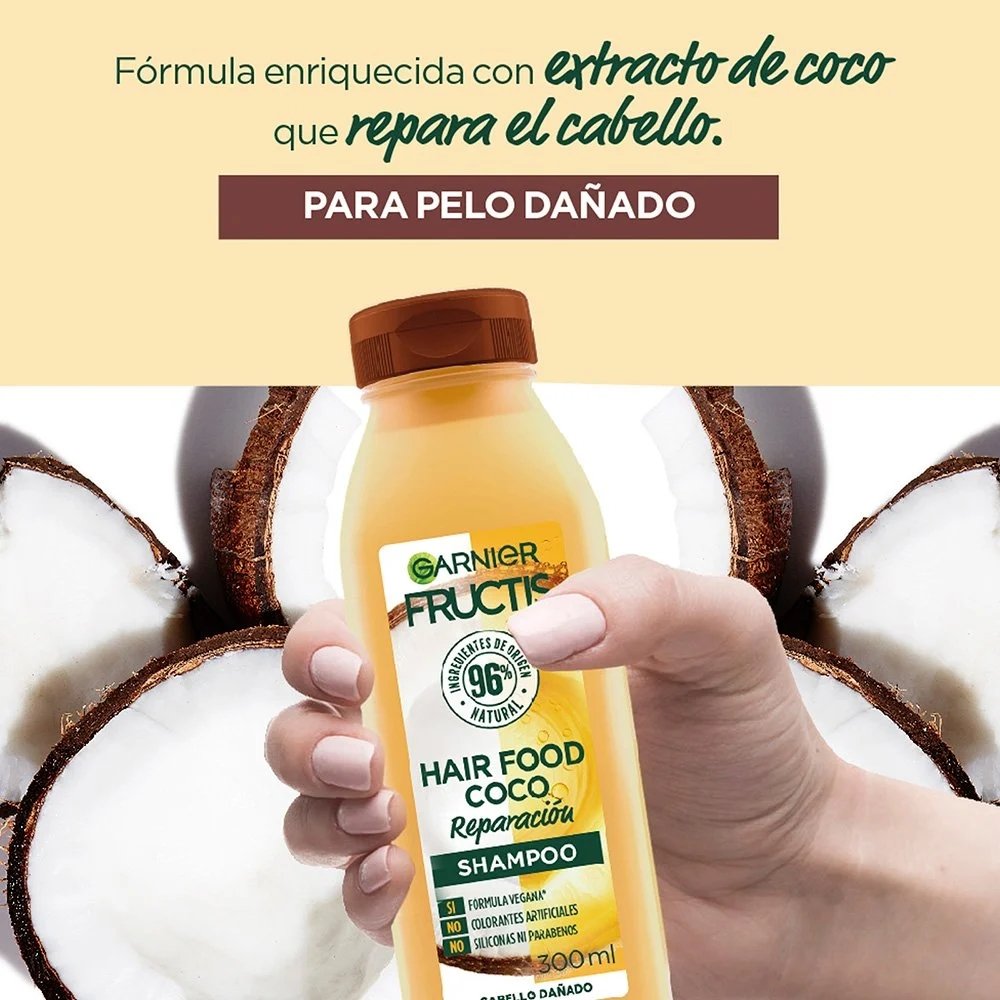 Combo Fructis garnier Hair food coco completo - Imagen 2