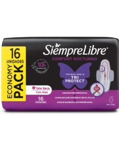 Siempre Libre Confort Nocturno Tri-protect x16