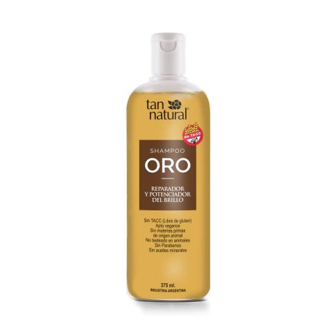Tan Natural x375 gr Shampoo Oro Reparador x375ml