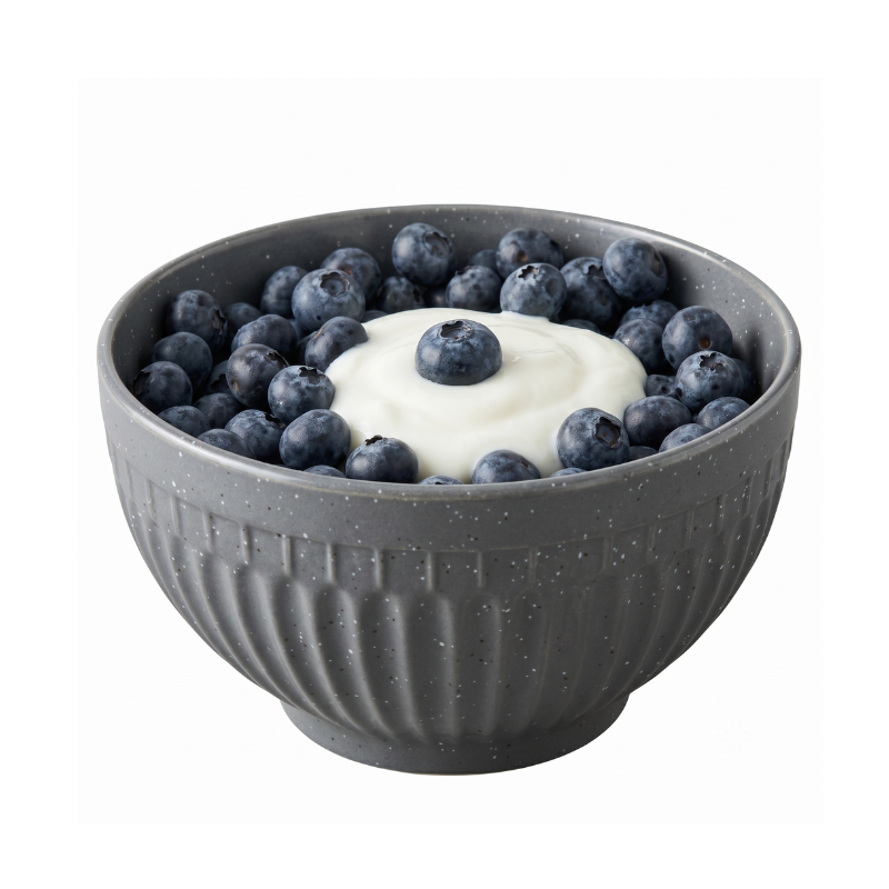 Bowl de plastico individual chico color granito