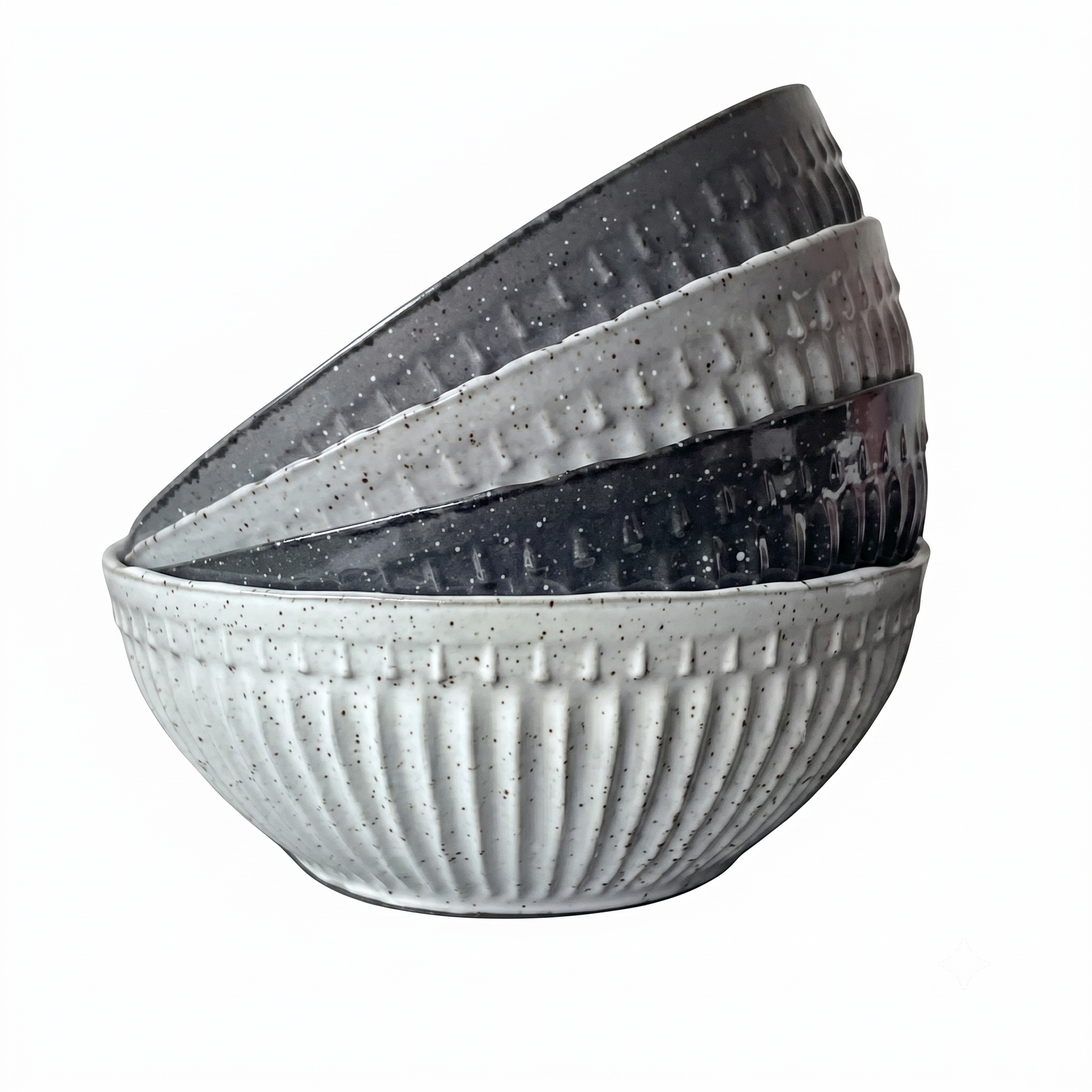 Bowl de plastico color granito