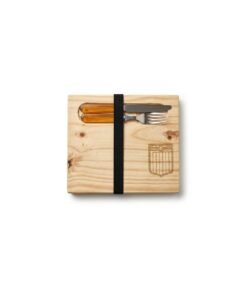 Tabla De Madera con Cubiertos