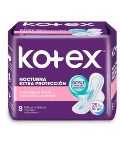 Kotex Nocturna Extra Protección x8