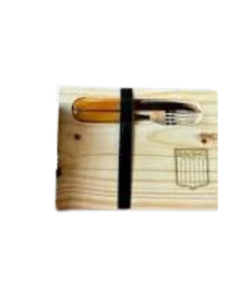 Tabla De Madera con Cubiertos