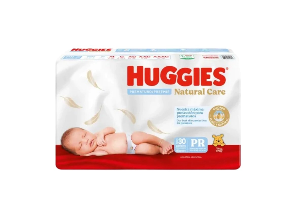 Huggies Natural Care Prematuros x30