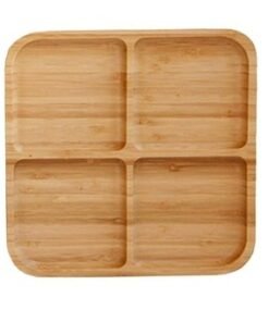 Suká Plato de Bamboo