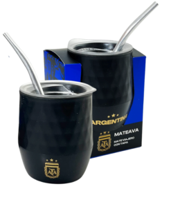 Mate viajero Quo con tapa AFA