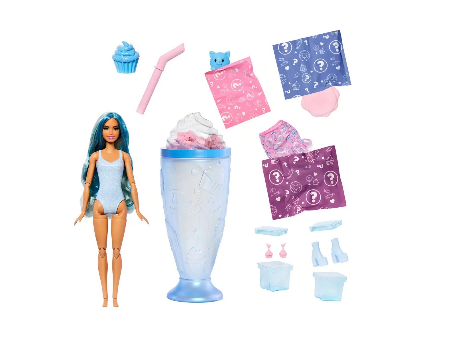 Barbie POP Reveal con Squishy pet - Imagen 2