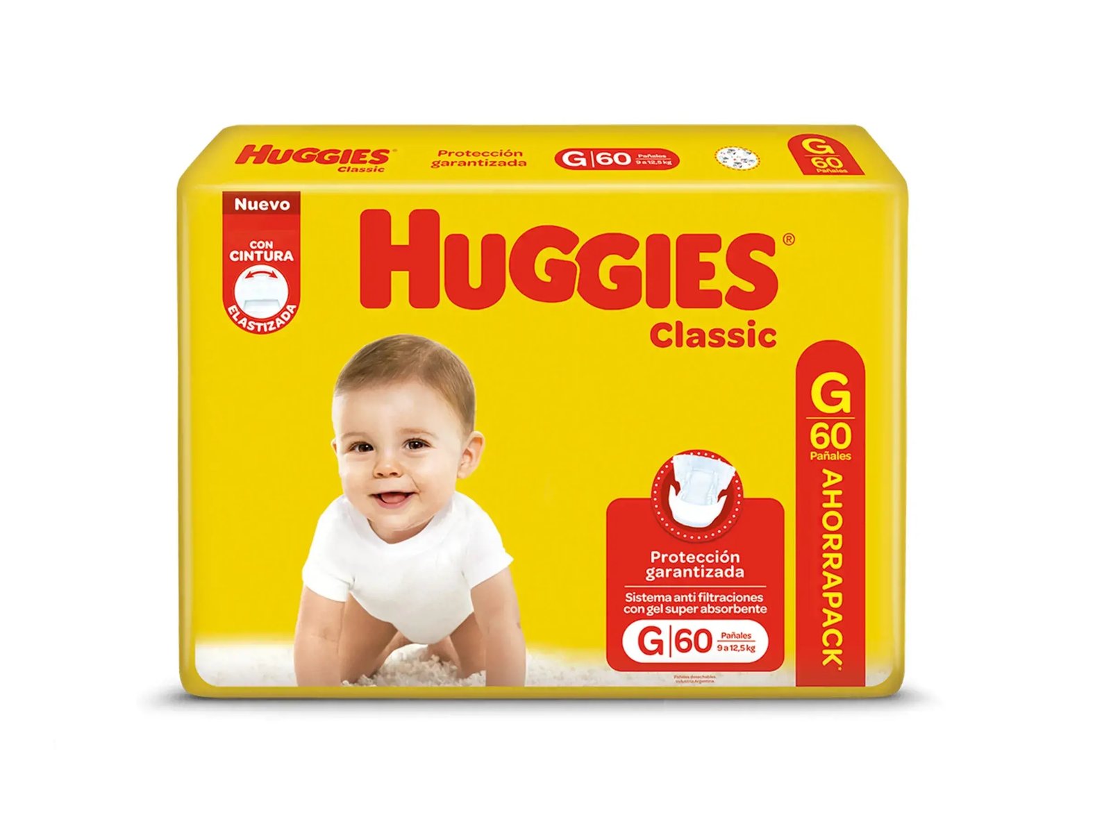 Huggies Classic Pack Ahorro G x60