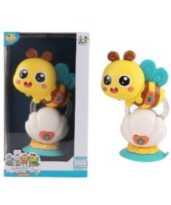Sonajero Abejita con Sopapa Luz y Sonido para Bebé