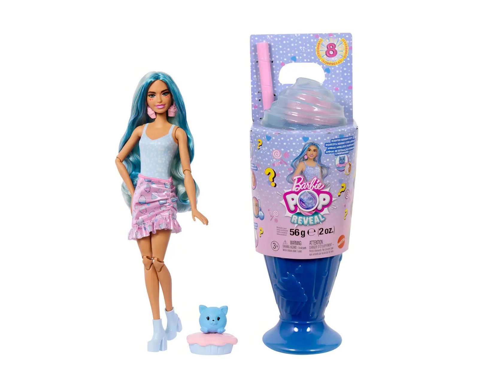 Barbie POP Reveal con Squishy pet