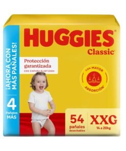 Huggies Classic Pack Ahorro XXG x54